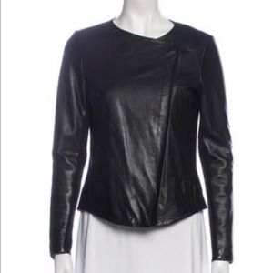 Vince leather jacket, size extra small